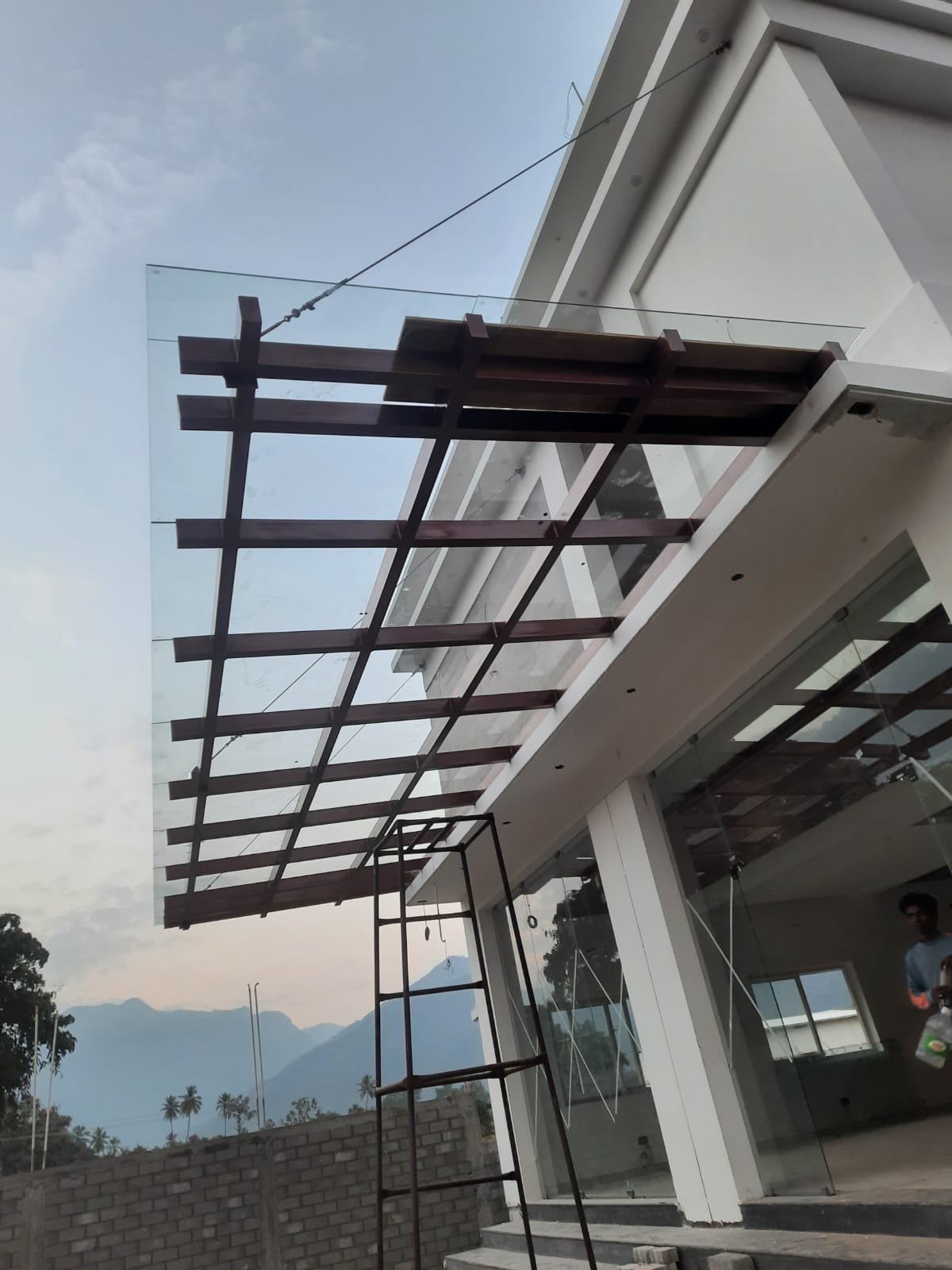 Glass Pergola